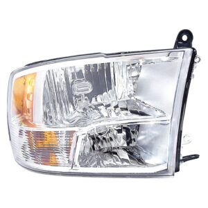 Ram 1500/Ram 2500 Pickup Head Lamp Passenger Side With Quad CAPA Certified 2011-2012