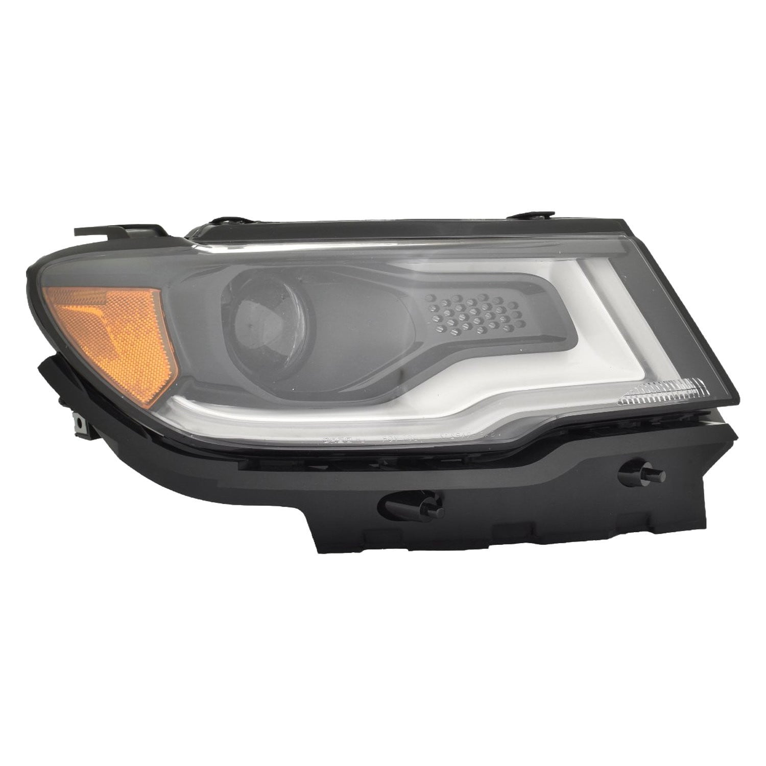 Jeep Compass MP Head Lamp Passenger Side Hid With LED Drl 2017-2021