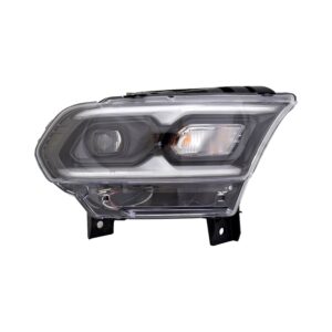 Dodge Durango Head Lamp Passenger Side LED Black Without Logo/For GT/GT PLUS/SXT/Pursuit Models High Quality 2021-2026