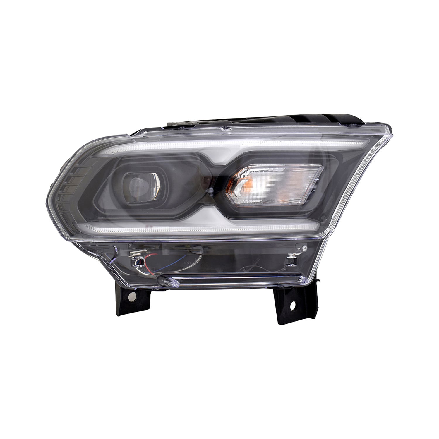Dodge Durango Head Lamp Passenger Side LED Black Without Logo/For GT/GT PLUS/SXT/Pursuit Models High Quality 2021-2026
