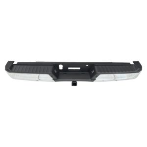 Ford Pickup F150/Pickup F150 Police Responder Bumper Rear Assembly Chrome Light Duty With Park Assist Sensor/Std Duty Hitch Without Active Park 2021-2023