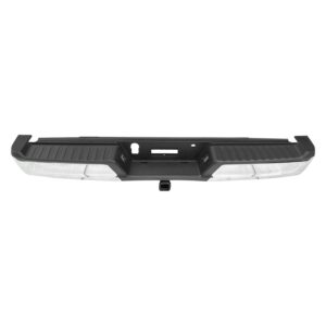Ford Pickup F150/Pickup F150 Police Responder Bumper Rear Assembly Chrome Light Duty With Maximum Duty Hitch Without Active PARK/Park Assist Sensor 2021-2023