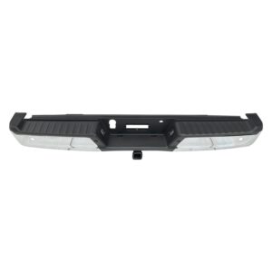 Ford Pickup F150/Pickup F150 Police Responder Bumper Rear Assembly Chrome Light Duty With Active Park Sensor/Park Assist Sensor/Maximum Duty Hitch 2021-2023