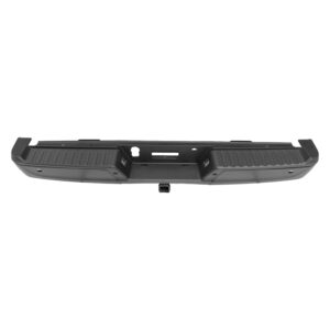 Ford Pickup F150/Pickup F150 Police Responder Bumper Rear Assembly Black Paint-to-Match Light Duty With Park Assist Sensor/Maximum Duty Hitch Without Active Park Sensor 2021-2023