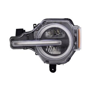 Ford Bronco Head Lamp Driver Side LED With LED Lamp Bar Without Logo Excludes Raptor High Quality 2021-2025