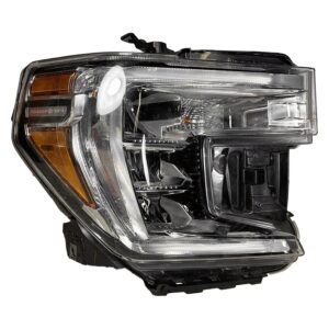 GMC Sierra Pickup 1500 Limited Head Lamp Passenger Side Without LED Signal Light Base/sle/elevation Models 2022