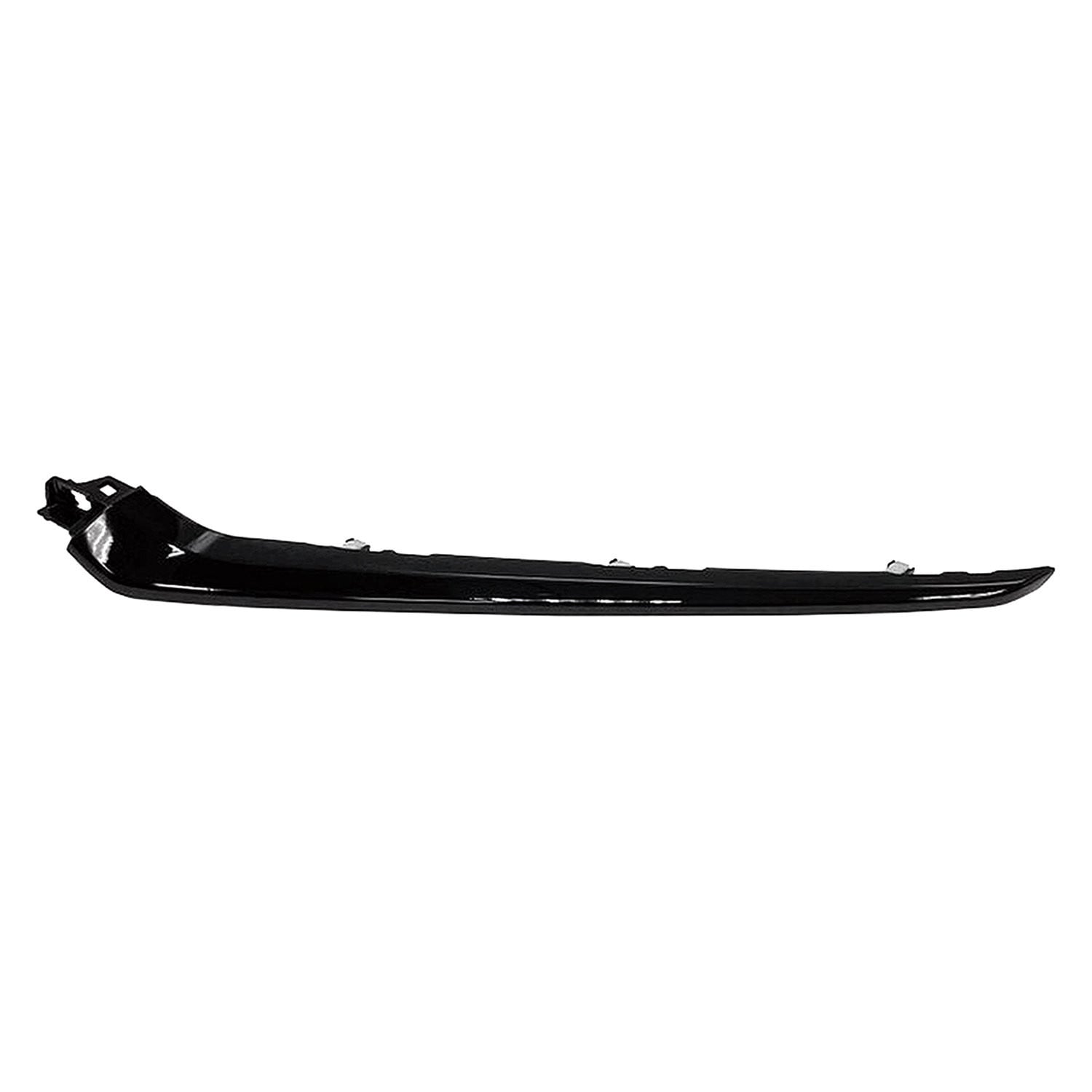 Honda Pilot Grille Molding Front Driver Side Upper Gloss Black SPRT/Trailsprt/Black Edn (mount Above Head Lamp) 2023-2025
