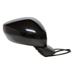 Honda Civic Hatchback/Civic Sedan Door Mirror Passenger Side Black Cover Power Heated Without Blind Spot 2023-2025