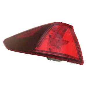 Honda Odyssey Tail Lamp Driver Side With Black Trim 2023-2026
