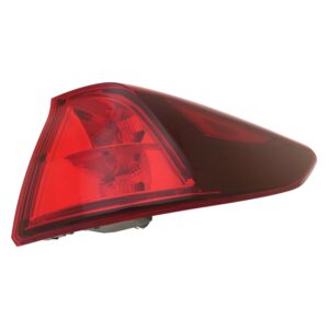 Honda Odyssey Tail Lamp Passenger Side With Black Trim 2023-2026