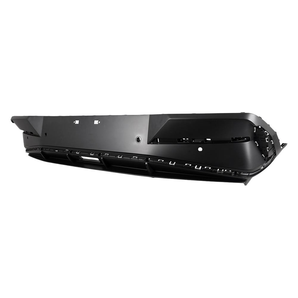 Hyundai Elantra Sedan Bumper Rear Lower Black With Sensor/Smoked Chrome/For Gas Limited Models CAPA Certified 2024-2025