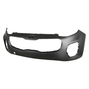 Kia Sportage Bumper Front Primed Without Sensor For AWD Model CAPA Certified 2017-2019