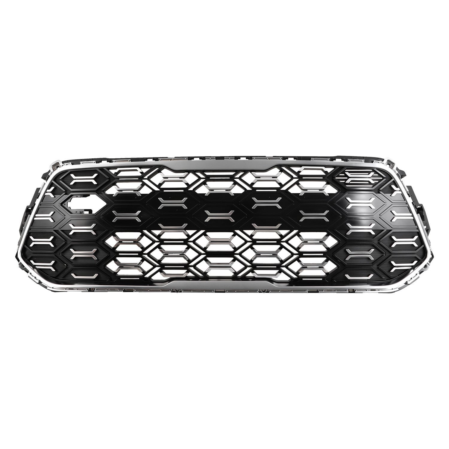 Kia Soul Grille Lower Front Black With Chrome Frame Without Adaptive Cruise For Gt-line Models 2023-2025