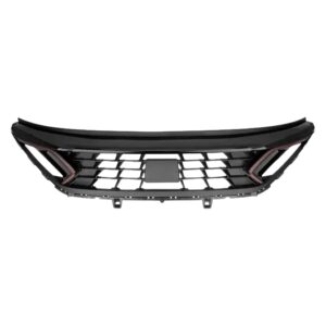 Kia Forte Grille Lower Front Dark Gray With Adaptive Cruise GT/Gt-line Sedan 2022-2024