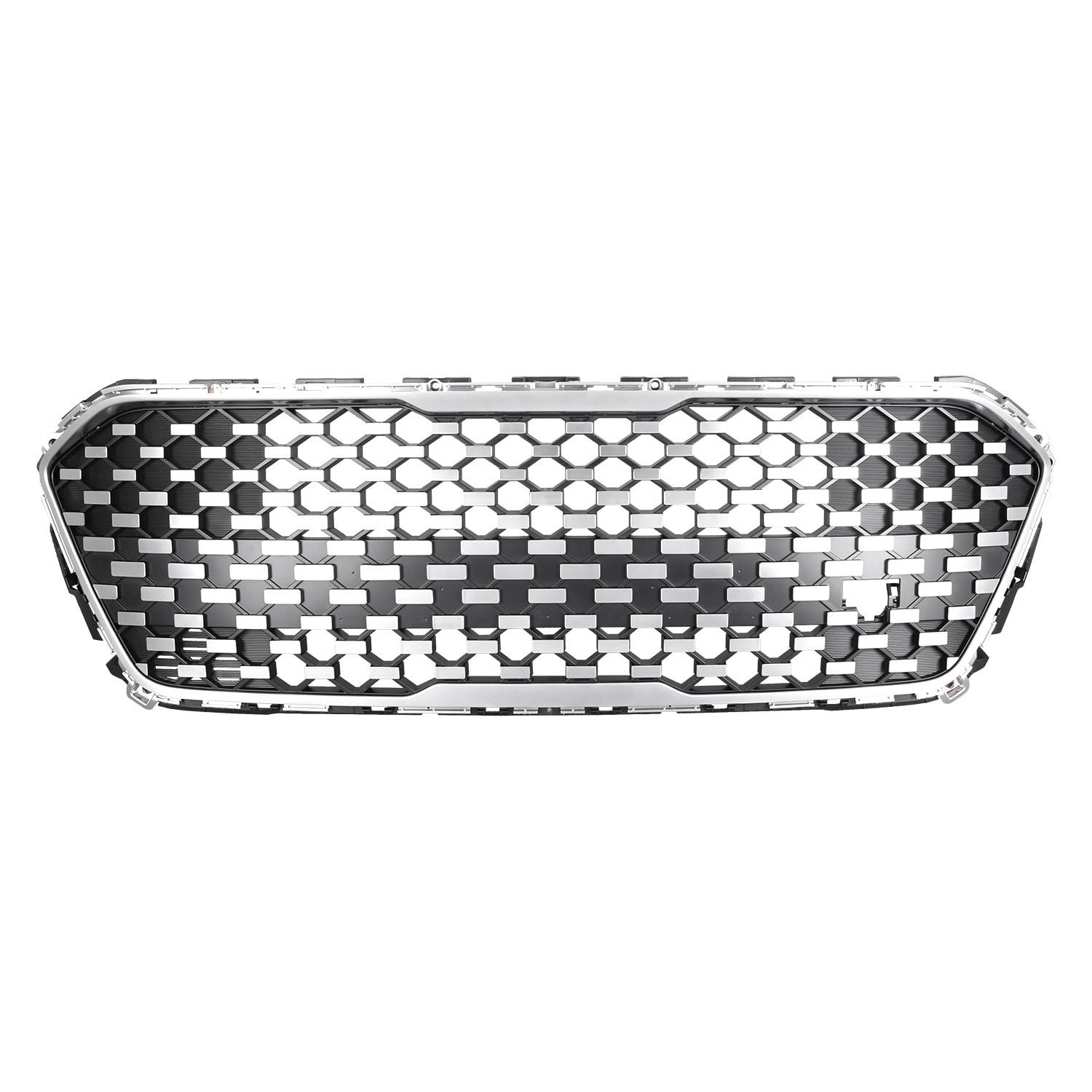Kia Soul Grille Lower Front Black/Silver With Chrome Frame EX Model 2023-2025