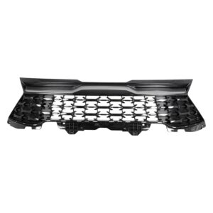 Kia Sportage Grille Front Ptd Black With Silver Gray Molding Without Camera/For X-line/X-pro 2023-2025