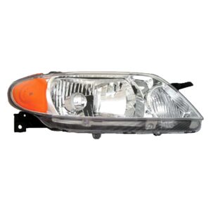 Mazda Protege Head Lamp Passenger Side Aluminum Bezel 2001-2003