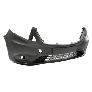 Mercedes Metris MINI Cargo/Metris MINI Passenger Bumper Front Primed Gray With Fog Without Active Park 2016-2023