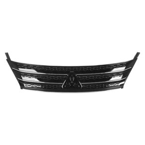 Mitsubishi Outlander 2022-2024/Outlander PHEV 2023-2025 Grille Front Black With chrome Moldings Without Emblem