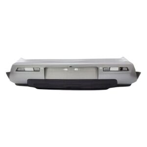 Nissan Pathfinder Bumper Rear With 2 Park Assist Sensor/upper Silver/lower Textured Black Without Trailer Hitch 2022-2025