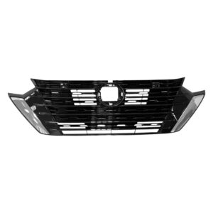 Nissan Sentra Grille Front Black With Chrome Molding/Camera 2024-2025