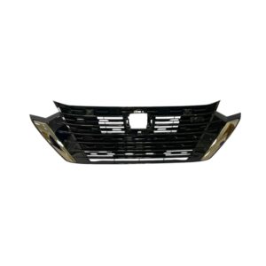 Nissan Sentra Grille Front Black With Dark Chrome Moldings/Camera/Sr Models 2024-2025