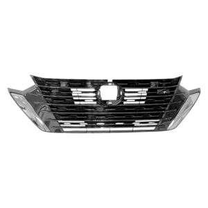 Nissan Sentra Grille Front Black With Dark Chrome/Camera 2024-2025