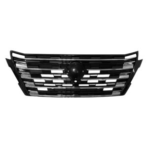 Nissan Rogue Grille Front Black With Chrome Moldings With Camera/USA Built Sl Models 2024-2026