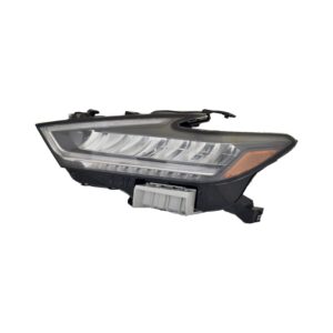 Nissan Maxima Head Lamp Driver Side LED Black Bezel High Quality 2022-2023