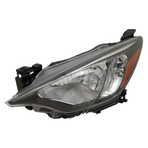 Scion IA Head Lamp Driver Side Halogen CAPA Certified 2016