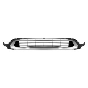 Toyota Prius Plug-in 2025-2026/Prius Prime 2023-2024 Grille Lower Front Textured Black With Gloss Silver SE Models