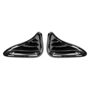 Toyota Corolla Sedan Drl Cover Driver Side And Passenger Side Set Gloss Black 2017-2019