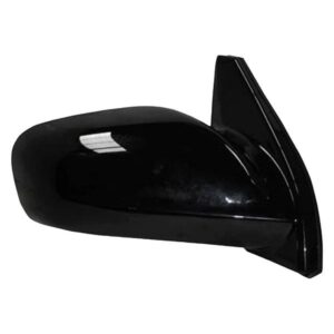 Toyota Matrix Door Mirror Passenger Side Power Non-foldaway Gloss Black Paint-to-Match 2003-2008