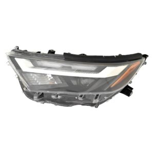 Toyota RAV4 Head Lamp Driver Side Without LED Signal Lamp North American Built Hybrid Le/xle/Woodland 2023-2025