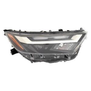 Toyota RAV4 Head Lamp Passenger Side LED North America Built Project Style Except Hybrid And 2022 LE 2022-2025