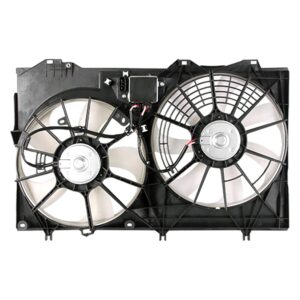 Toyota Sienna Cooling Fan Assembly 3.5L V6 Dual Fan Assembly With control Module 2017-2020