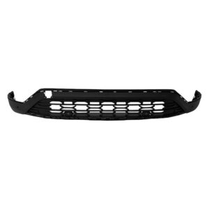 Volkswagen Atlas Bumper Front Lower Textured Black With Sensor/For SE/SEL 2024-2026