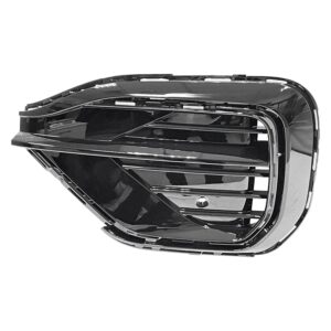 Volkswagen Atlas 2021-2023/Atlas Cross Sport 2020-2023 Grille Lower Front Driver Side Gloss Black Without Trim Molding R-line