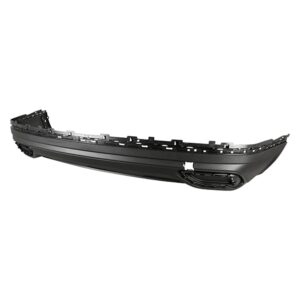 Volkswagen Atlas Bumper Rear Lower Textured Black Without Trailer Hitch/sensor Excludes R-line CAPA Certified 2021-2026