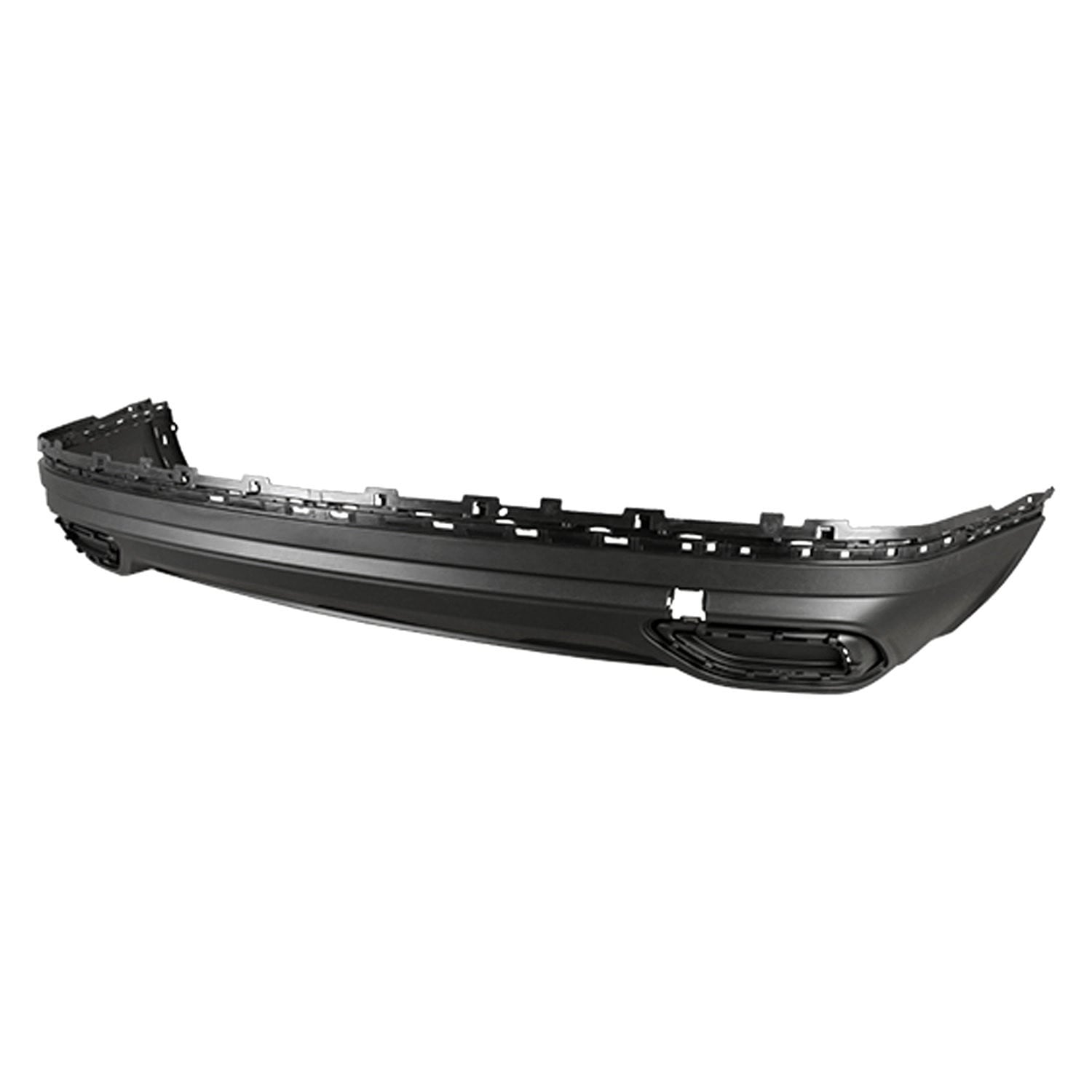 Volkswagen Atlas Bumper Rear Lower Textured Black Without Trailer Hitch/sensor Excludes R-line CAPA Certified 2021-2026