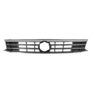 Volkswagen Passat Grille Front Black Chrome 2016-2019