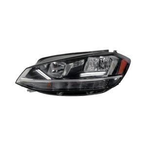 Volkswagen Golf Alltrack Head Lamp Driver Side Halogen CAPA Certified 2018-2019